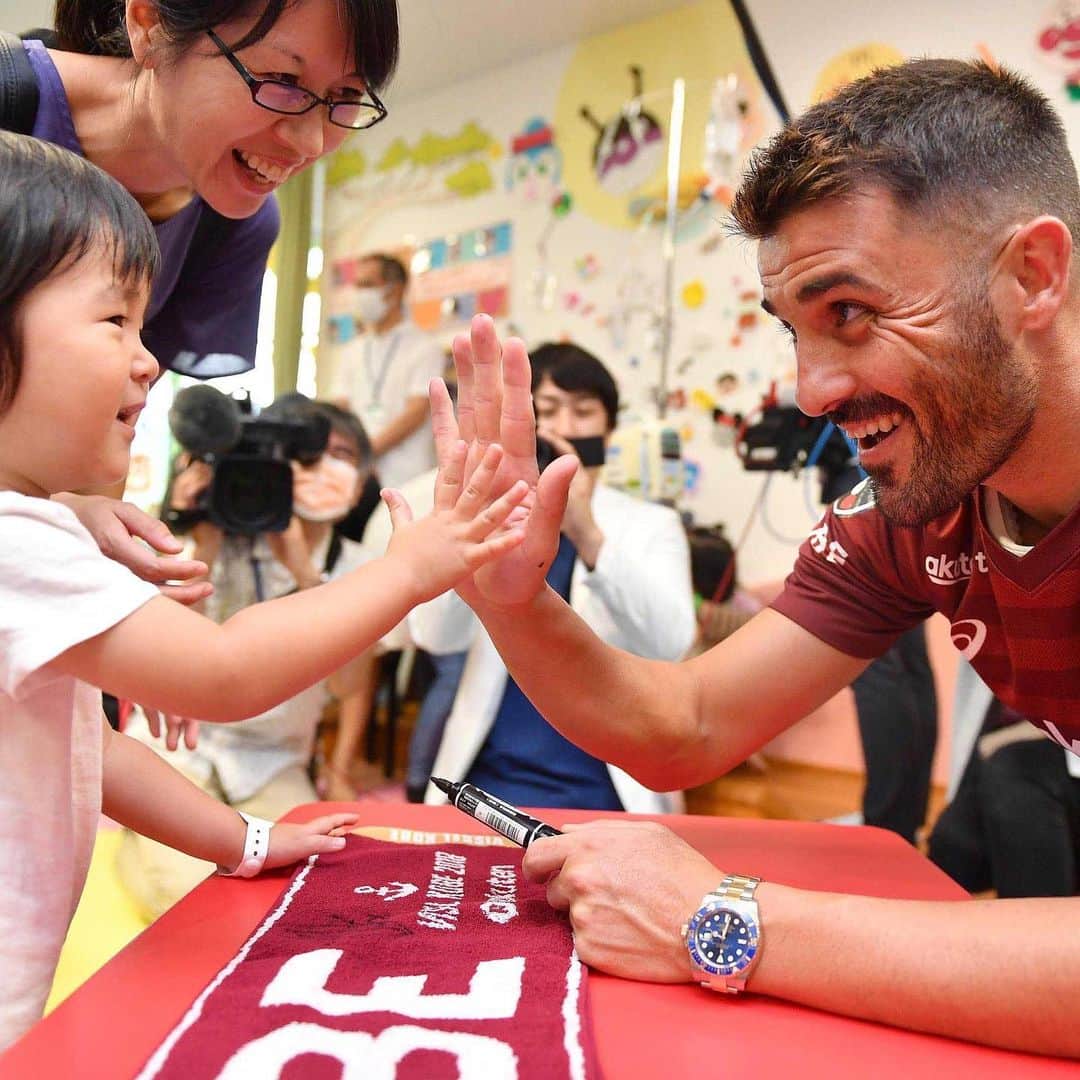 ヴィッセル神戸のグルメインスタ