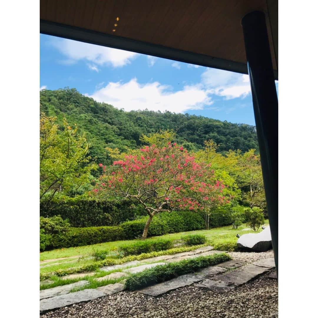 香音有希さんのインスタグラム写真 - (香音有希Instagram)「お馴染みの仲間たちと行く旅行✨ 今回は第4弾(*´-`) 京都まで行ってきました..‼︎ 気持ちの良い風景、行ってみたかった嵐山の竹林、美味しい和スイーツ..✨ そして何と言ってもメインは止まらないトーク😆 リラックス状態が凄いみたいで眠気も止まらなくて隙あらば寝る私😂ww そんな緩さも許してくれる仲間たちに感謝╰(*´︶`*)╯♡ 充電完了。また東京で頑張るぞ~🔥🔥 . . #旅#女子旅#お馴染みメンバー #第4弾#秋の京都#かなり残暑だった京都#お天気がもってくれてよかった☺️ #嵐山#竹林の小径#凄い髪の毛伸びた😲 #叡電#癒される風景 #わらび餅#そしてわらび餅あんみつ #たこ焼きみたいなお好み焼き#しばらく脳が停止した」10月3日 19時44分 - kaonyuki_yukako