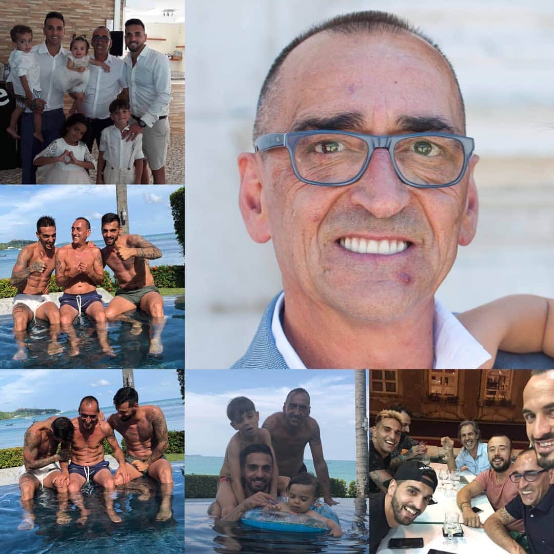 ミゲル・ロペスのインスタグラム：「Hoje era o teu dia de anos meu pai! 😔 Eu sei que estás ai em cima a olhar por nós, saudades de falar ctg, de brincarmos juntos , de viajarmos juntos, tenho muitas saudades tuas meu pai! Parabéns meu pai! 🙏🏻🙌🏻❤ AMO-TE MUITOOOO!」