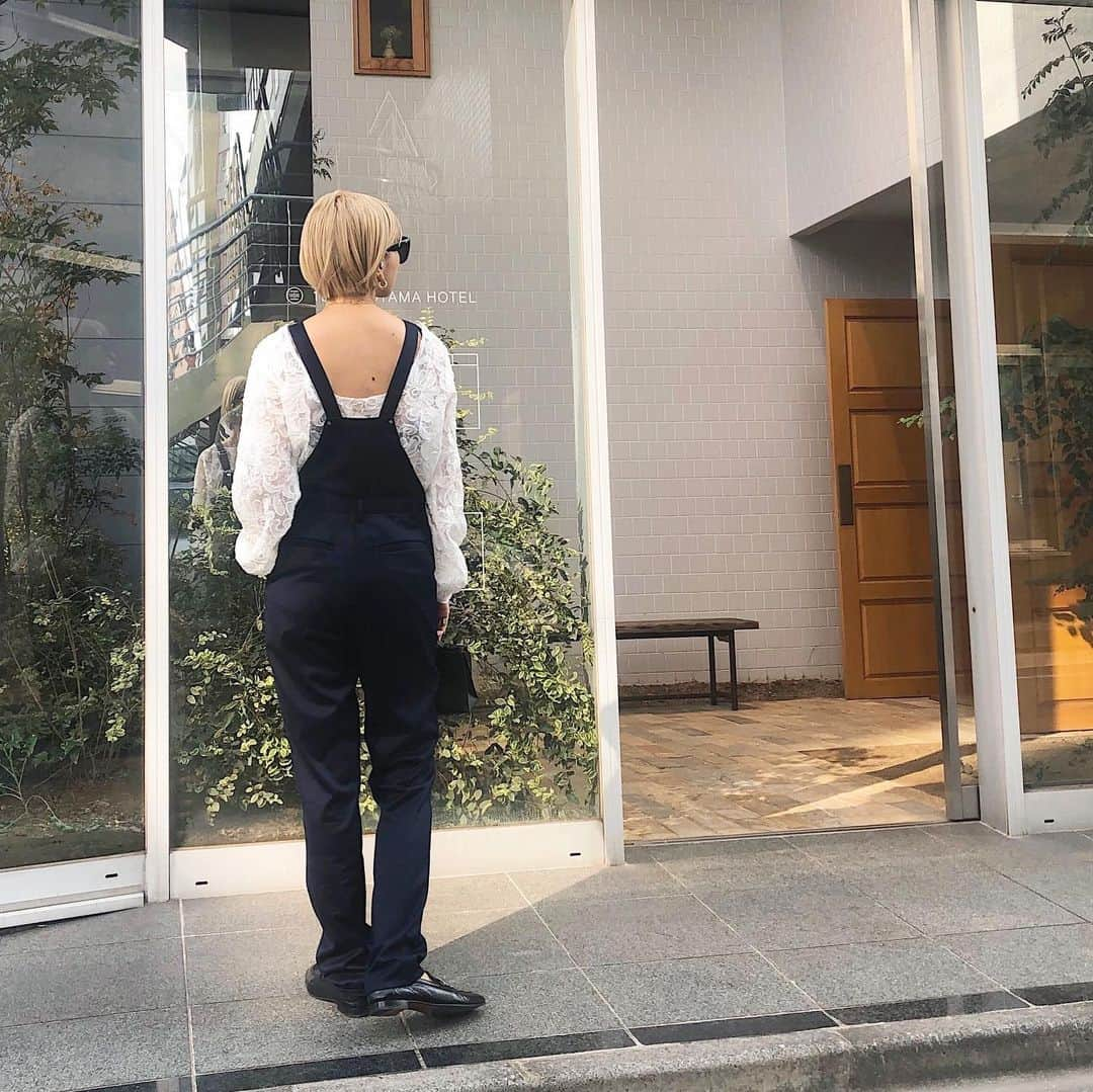 橋本江莉果さんのインスタグラム写真 - (橋本江莉果Instagram)「久々の私服(昨日の)🧒🏼💙 お気に入りの @akte_official の大人サロペットを秋テイストで🍂🍁 やっぱりすきー🥰❤️ #AKTE #アクテ #coordinate #outfit #ootd #fashion #style #styling  クレジットは #WEAR 👉🏻【erica0114】 またはタップにて👆🏻📝」10月3日 22時00分 - erica_hashimoto