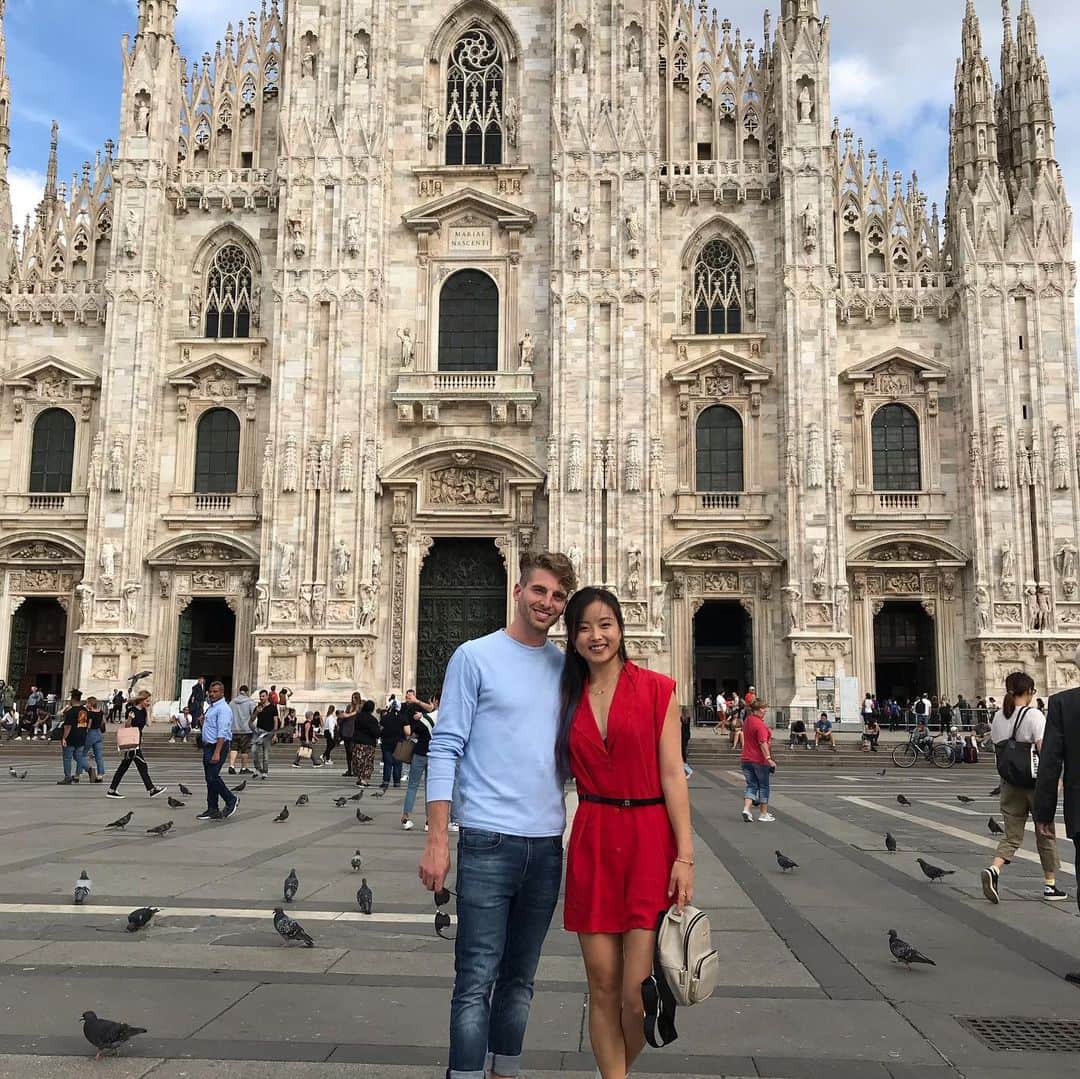 ダニエル・イートンのインスタグラム：「Thank you Milan you were absolutely beautiful. Now to Rome for competition 3/3」