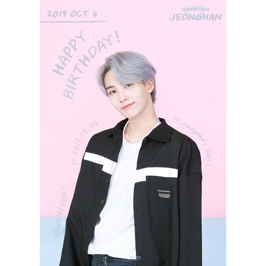 SEVENTEENさんのインスタグラム写真 - (SEVENTEENInstagram)「😇20191004 Happy Jeonghan's Day😇  #Happy_Jeonghan_Day 🎂  #Jeonghan #SEVENTEEN」10月4日 0時00分 - saythename_17