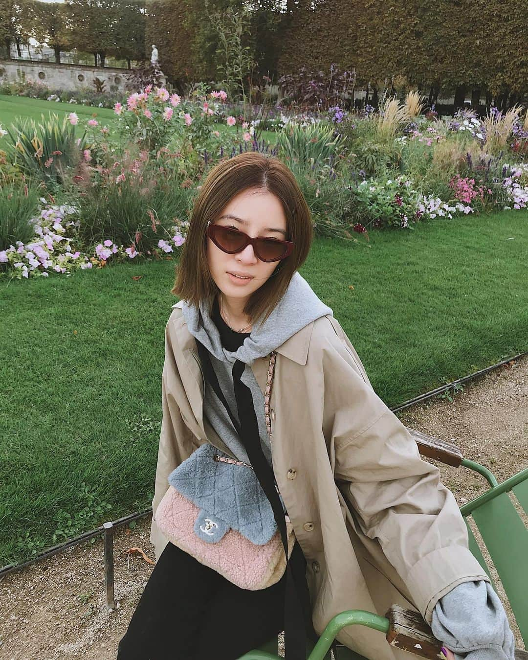 アイリーン・キムさんのインスタグラム写真 - (アイリーン・キムInstagram)「Jardin des Tuileries 💖」10月4日 0時09分 - ireneisgood