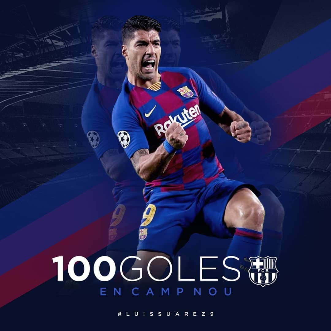 ルイス・アルベルト・スアレスさんのインスタグラム写真 - (ルイス・アルベルト・スアレスInstagram)「100 Goles en el CAMP NOU gracias a todos por estar siempre dando su apoyo !!!! A seguir fuerte y unidos que esto recien empieza 🔴🔵 #juntossomosmasfuertes #orgullo #siemprepositivo #viscabarça #luissuarez9」10月4日 3時32分 - luissuarez9