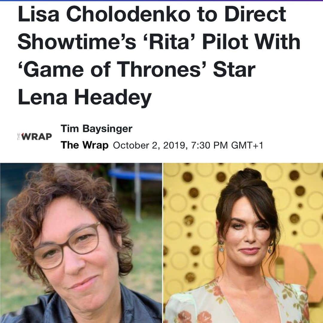 レナ・ヘディのインスタグラム：「Listen .. this feels so weird to read .. “star” .. because I am hilariously not that .. BUT I am however,  chuffed to my boots that this magnificent woman is on board ⭐️⭐️⭐️🙌🙌」