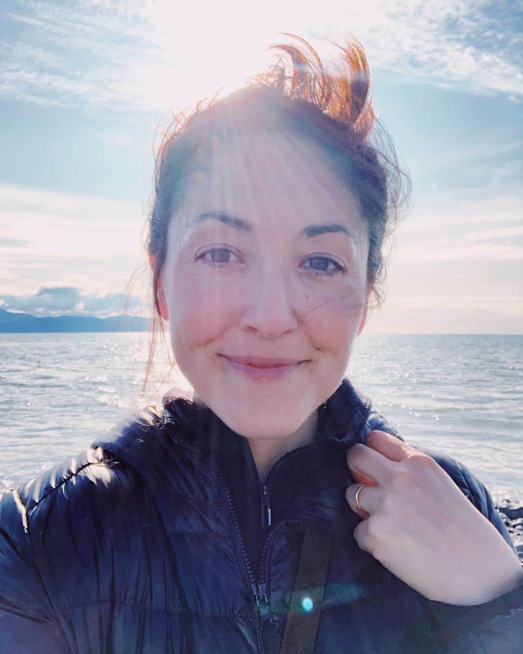 Grace Bonneyのインスタグラム：「I have no words for today. Just happiness. THIS is why I came here. Today was the best day ever. Words can’t capture the beauty I got to see— check out my stories for the water adventures (and sea otters!)」