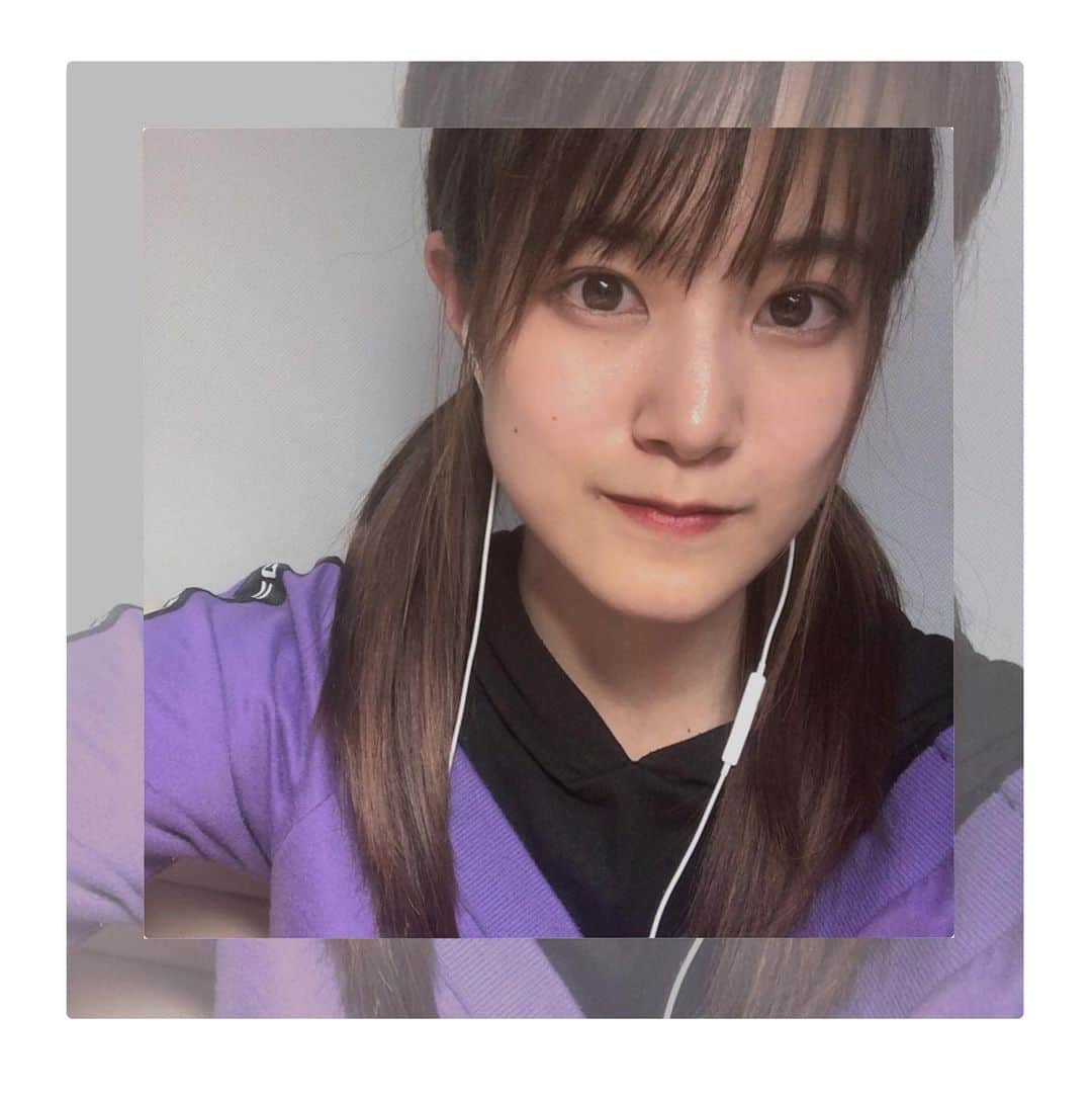 のインスタグラム：「久々のツインテールday⭐️ 今日も一日頑張ろう‼︎」