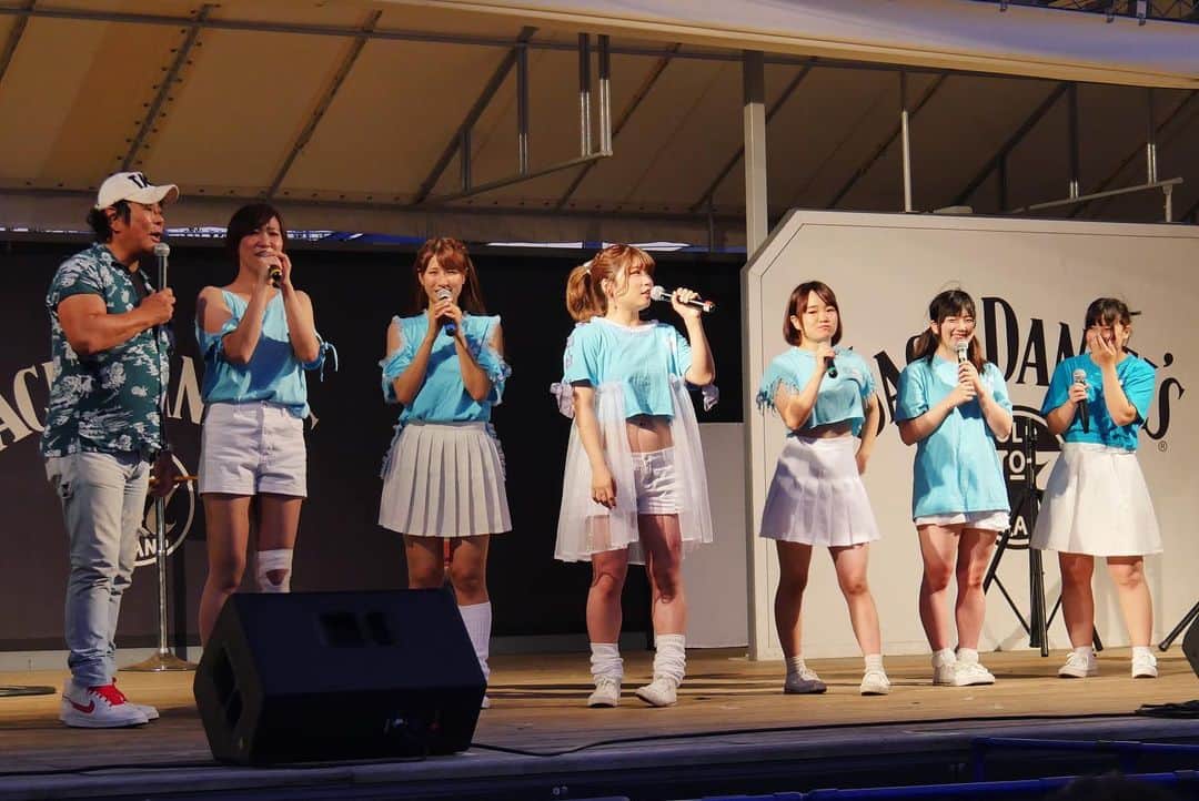 スターダム☆アイドルズのインスタグラム：「. 2019.8.16 としまえん ジャックダニエルビアガーデン ライブ」