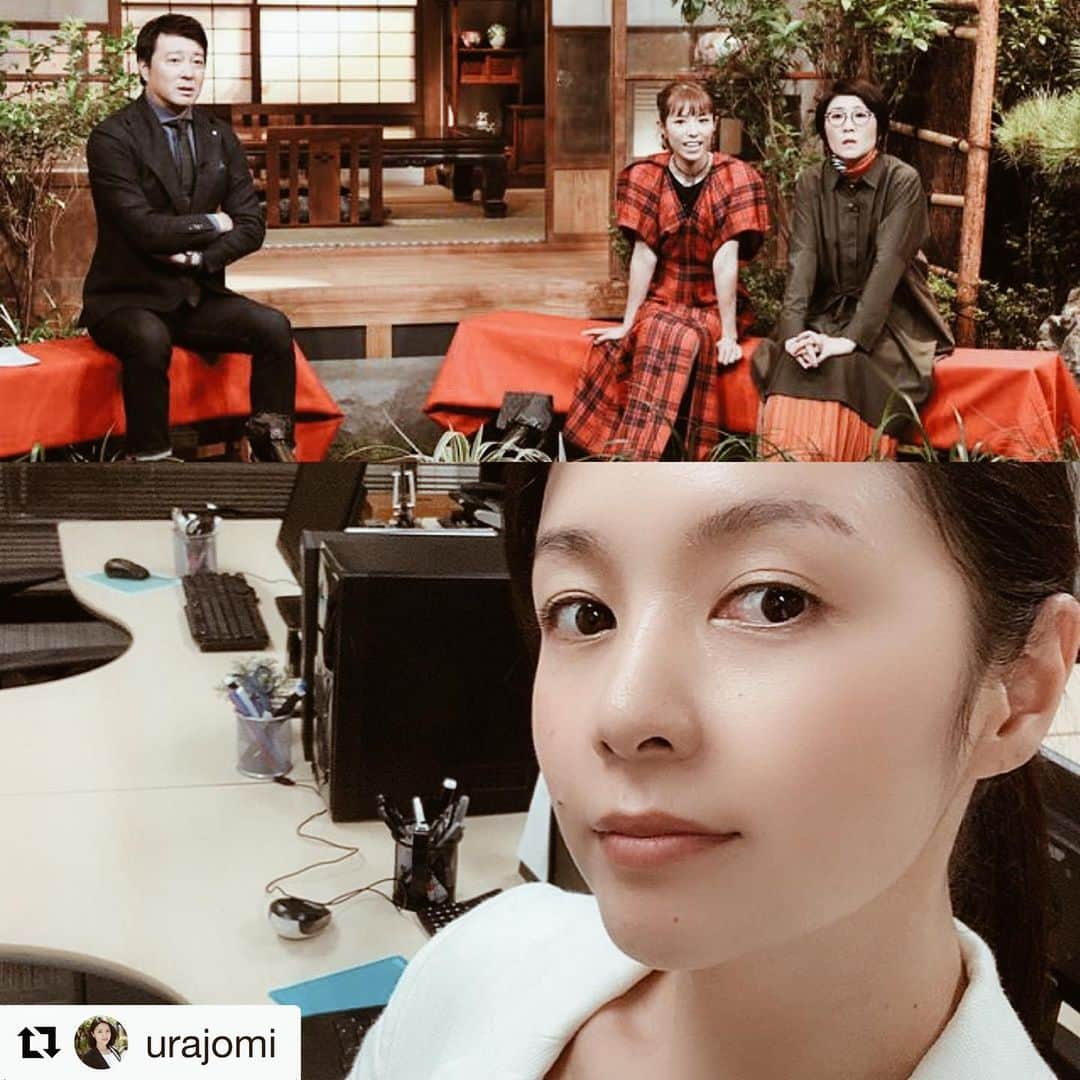 日下裕江さんのインスタグラム写真 - (日下裕江Instagram)「#Repost @urajomi with @get_repost ・・・ 遂に本日放送‼️ 『加藤浩次とどん底どっこいしょ』  ガラケー女性と間違われた女性の役で再現ドラマに出演致します。  是非ご覧下さい！  10月5日(土)に、加藤浩次がMCを務める「加藤浩次とどん底どっこいしょ」(夜11:45-0:35、テレビ朝日系)が放送される。  同番組は、どん底から「どっこいしょ！」とはい上がってきた人たちの“人生逆転物語”を通して、どん底から脱出する術を学びながら、人生に迷える人々の背中を押していくバラエティーの第3弾。  今回は、8月に発生したあおり運転事件で、加害者の車に同乗していた“ガラケー女性”だとインターネットでデマを拡散されてしまった女性、そしてスマホを失くしただけなのに100万円を請求されてしまった男性の“どん底どっこいしょ劇”にスポットを当てる。  #check #チェック #観よう」10月5日 1時03分 - hiroe___h