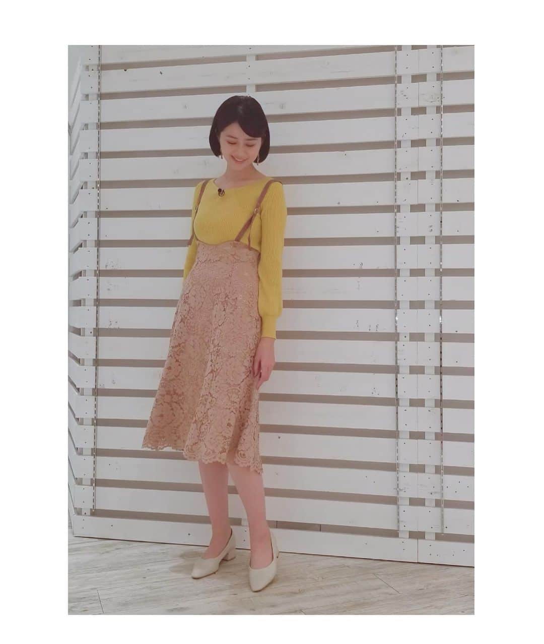 鈴木ちなみさんのインスタグラム写真 - (鈴木ちなみInstagram)「#イオンモール岡山 #haremachitrip  A yellow tops🍋 skirt...proportionbodydressing shoes...@randa_pic  A purple tops 🍇 tops...drwcys_official skirt...@locondo_official shoes...@randa_pic」10月4日 17時49分 - chinami_suzuki0926
