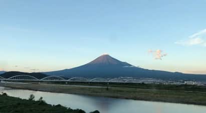 馬場典子さんのインスタグラム写真 - (馬場典子Instagram)「帰りの#富士山 美しすぎた」10月4日 17時43分 - baba_channel