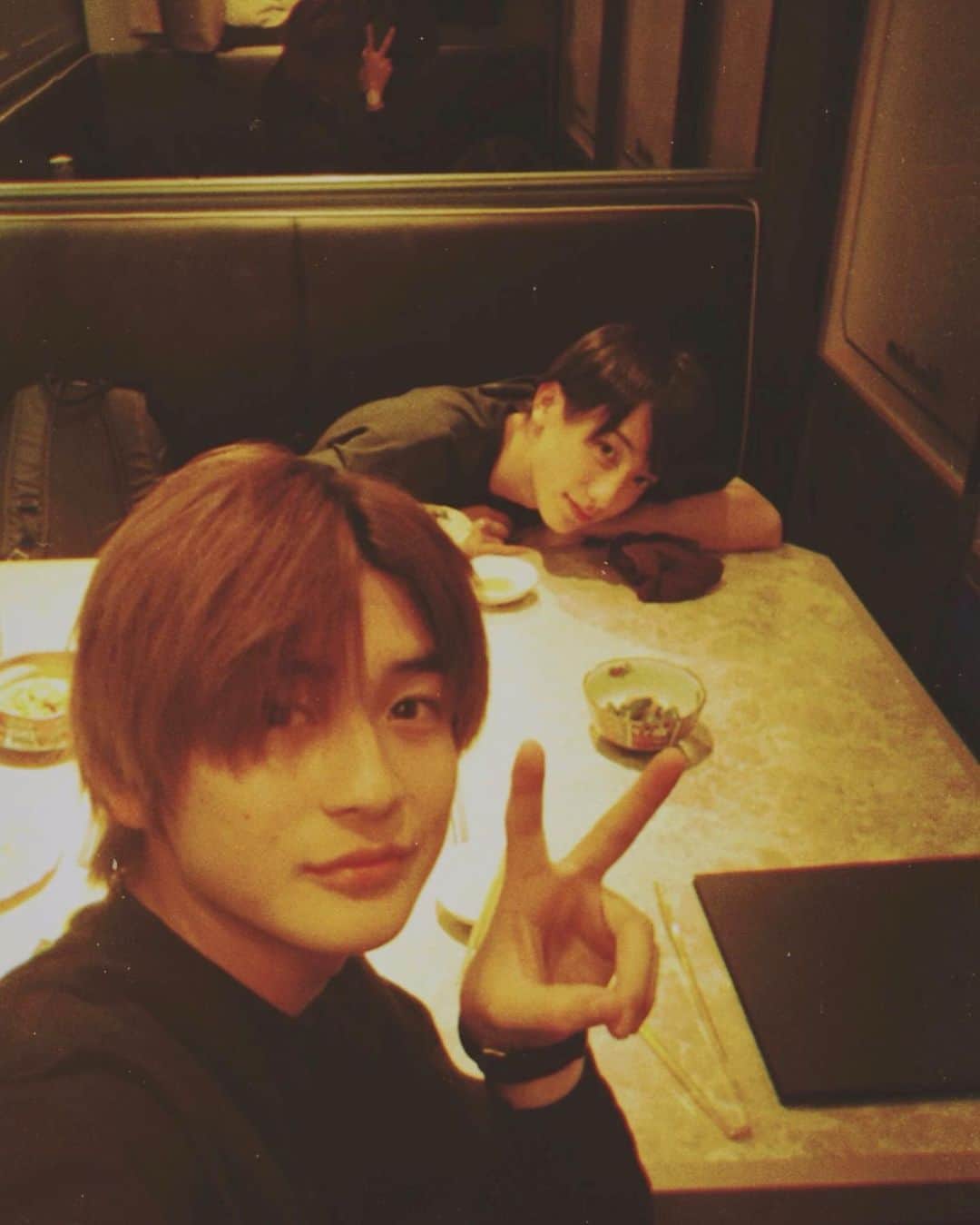 小西詠斗のインスタグラム：「焼肉いきました🥩 お仕事の話も沢山して良い時間でした いつも楽しいすぎる」