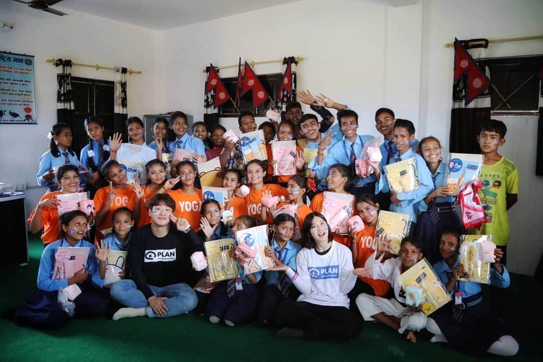 アン・ジェホンのインスタグラム：「네팔 반케에서 아이들과 @plankorea」