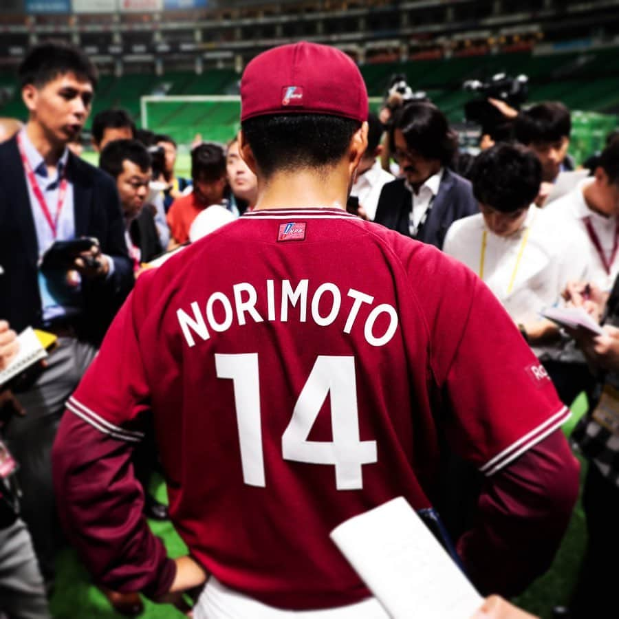 東北楽天ゴールデンイーグルスさんのインスタグラム写真 - (東北楽天ゴールデンイーグルスInstagram)「⚾️ いよいよ明日‼️ #rakuteneagles #日本一の東北へ #クライマックスシリーズ  #則本昂大」10月4日 20時14分 - rakuten_eagles