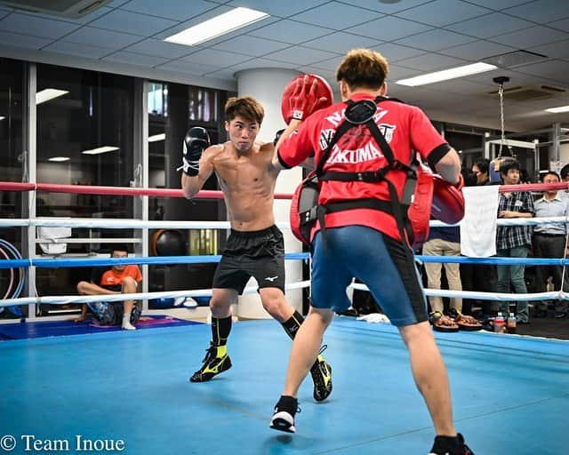 井上尚弥さんのインスタグラム写真 - (井上尚弥Instagram)「10月4日公開練習🥊 絶好調なり 写真提供 @finito22」10月4日 21時00分 - naoyainoue_410