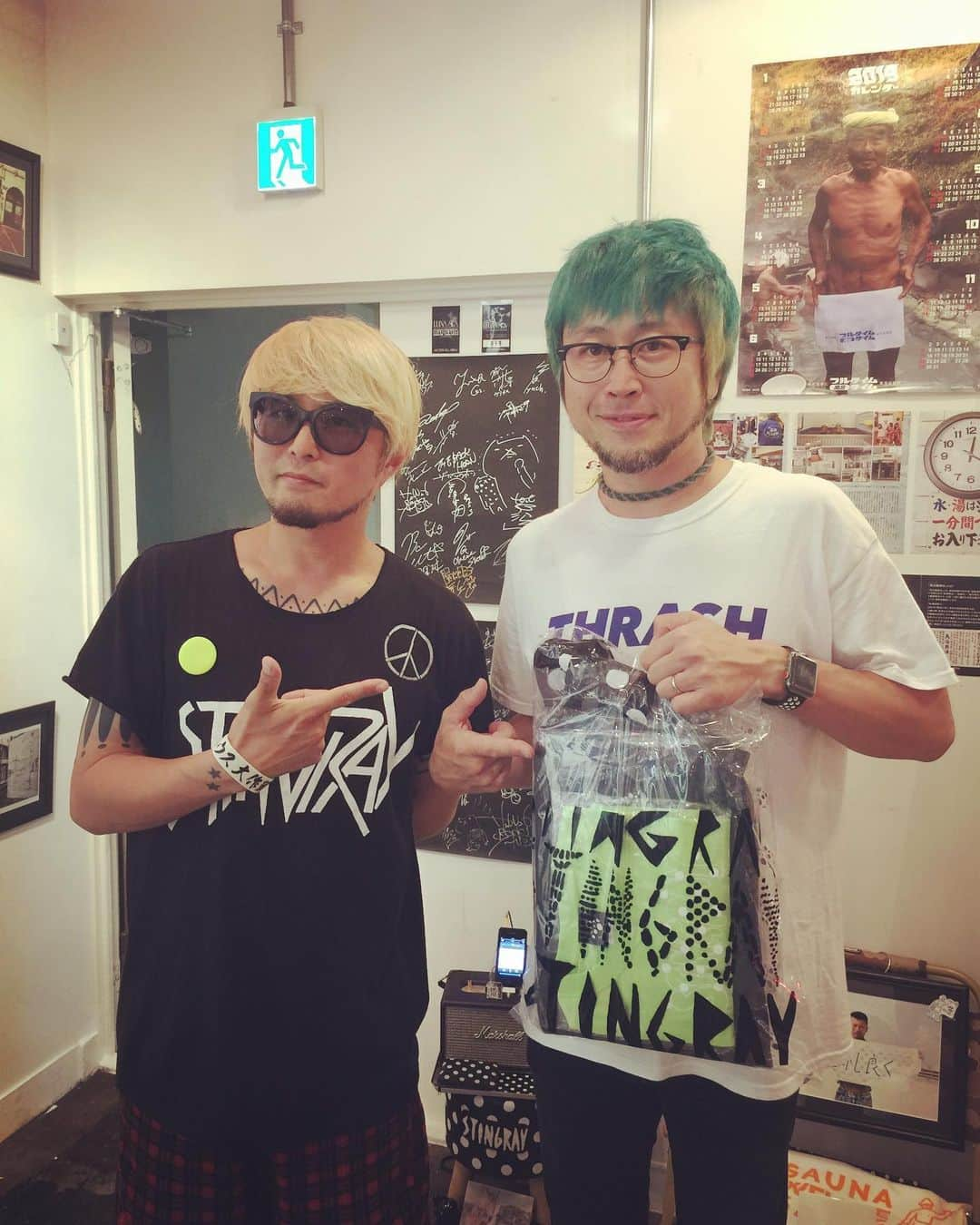 橋本塁さんのインスタグラム写真 - (橋本塁Instagram)「【STINGRAY渋谷道玄坂ゲスト】 STINGRAY渋谷期間限定ショップにアンドリューが遊びに来てくれました！ありがとうございました！ #stingray #渋谷 #道玄坂 #アンドリュー #fullscratch  #bbqchickens」10月4日 20時58分 - ruihashimoto