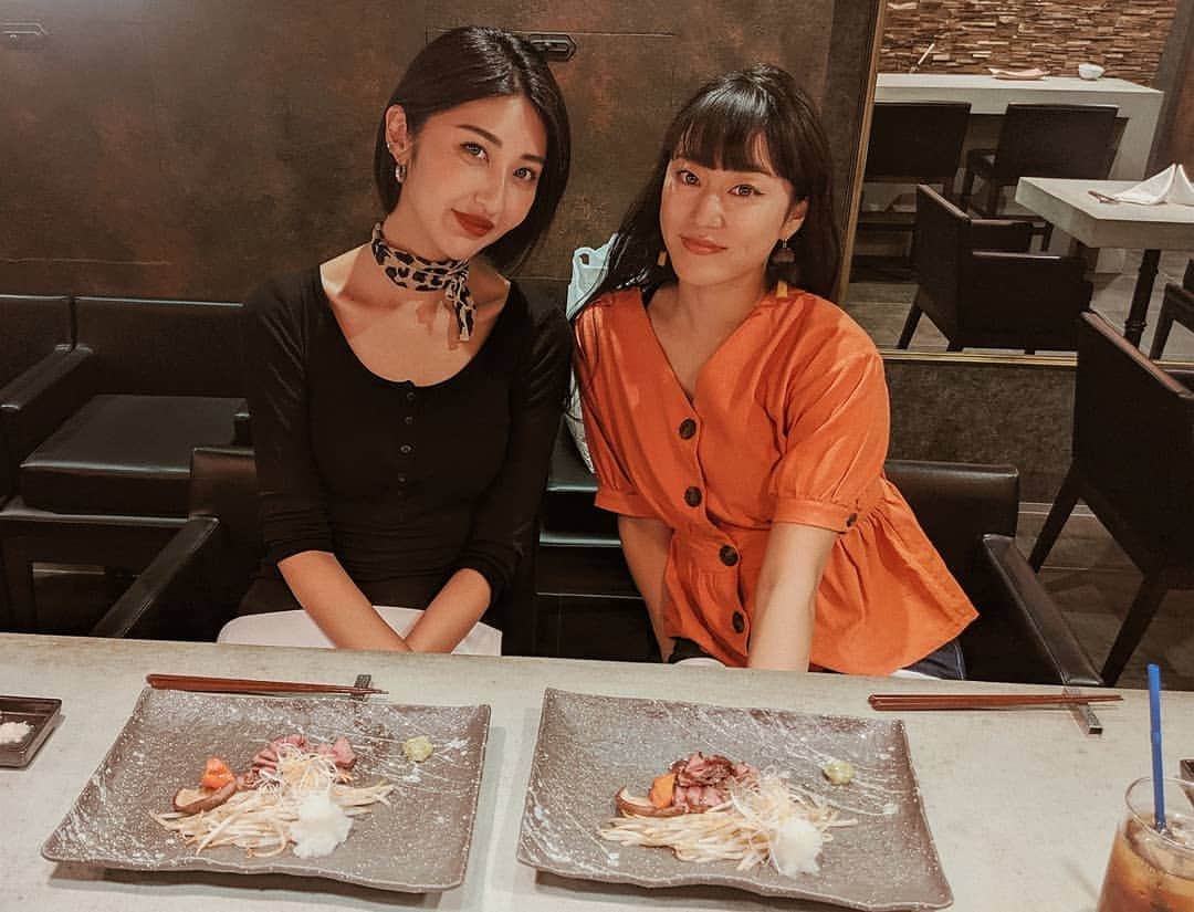 Lisaさんのインスタグラム写真 - (LisaInstagram)「. あやのちゃんとlunch🍴✨ . enで鉄板焼きランチ😍💓 シメのウニガーリックライスが 美味しすぎて美味しすぎて😵♥️ 食べすぎました🤣 #金山#鉄板焼き#ランチ#TEPPANEN#名古屋#lunch」10月4日 21時07分 - lisarobintweety