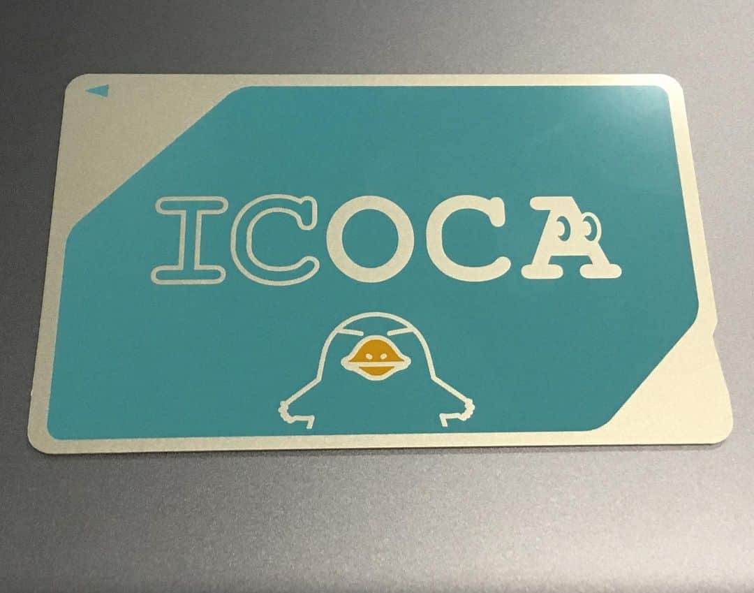 弦のインスタグラム：「念願の😍 #icoca #ずっと欲しかった #東京で使えるか不安 #関西の方がセンスある」