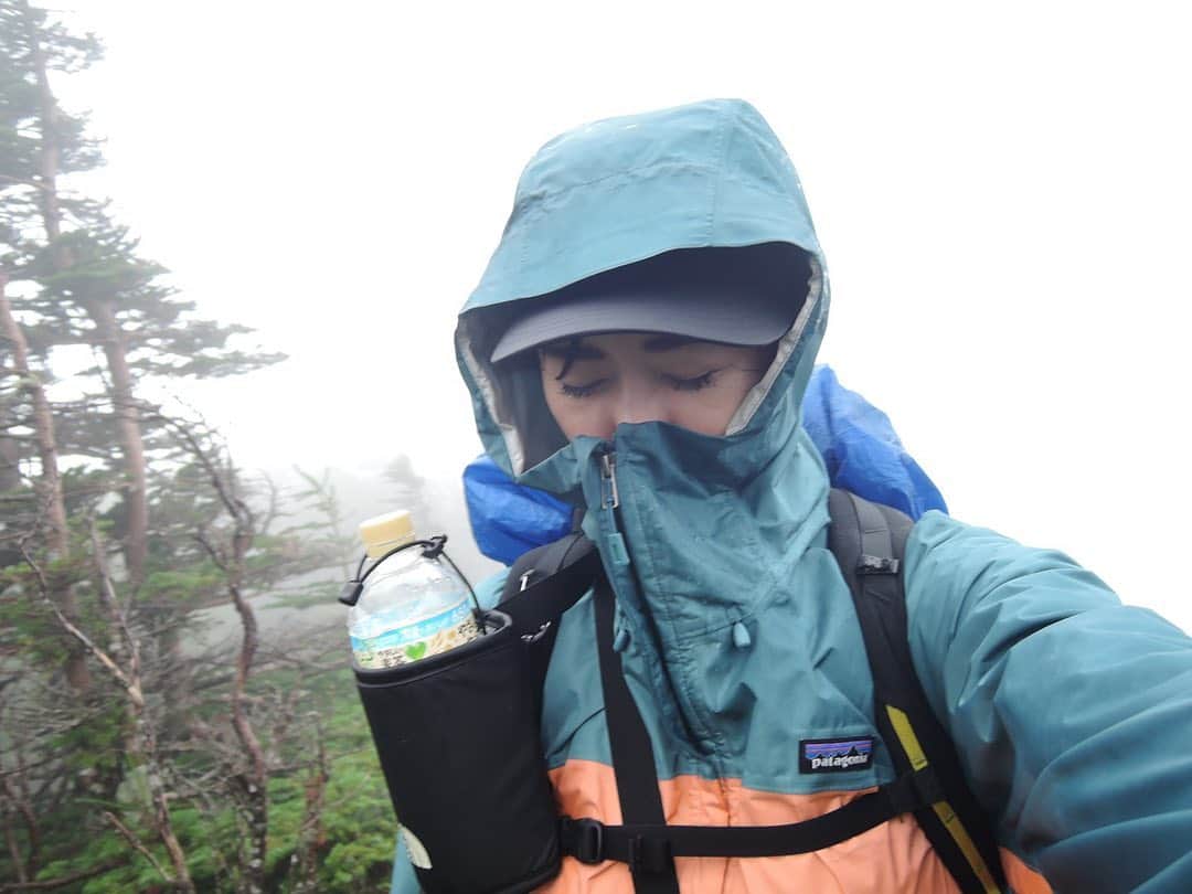 中村葵さんのインスタグラム写真 - (中村葵Instagram)「＊ ＊ 霧 ＊ ＊ ひたすら霧と風がすごかった。。 小雨の中、急斜面を無心でひたすら登っていきました。。。笑 ＊ ＊ ＊ #登山 #登山女子 #山登り #山登り好きな人と繋がりたい #山ガール #山歩ガール #八ヶ岳 #権現岳  #天の河原からがきつかった #japan #japan_vacations」10月4日 21時58分 - aoinakamura123