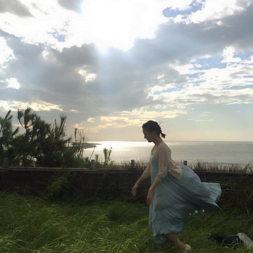 水川あさみのインスタグラム：「わりと晴れ女です。」
