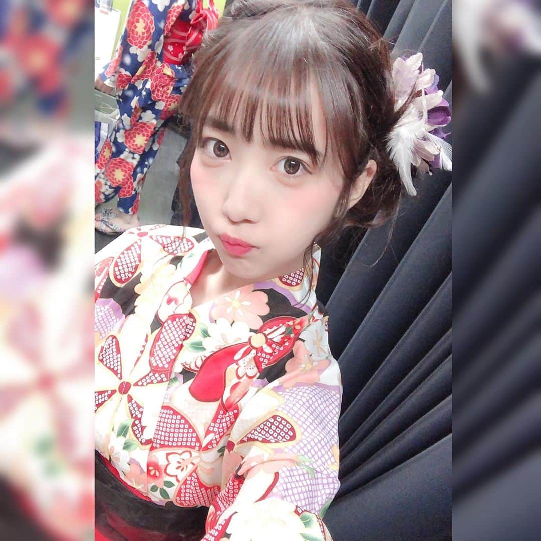 天羽希純のインスタグラム：「今年最後の浴衣🌷  #浴衣 #着物 #浴衣ヘア  #浴衣ヘアアレンジ #浴衣帯結び #ヘアアレンジ #japanesegirl #適乳 #祭り #お祭り #ハロウィン #巨乳 #グラビア #gravure #gravureidol #アイドル #グラドル #撮影会 #撮影会モデル #被写体 #可愛い女の子」