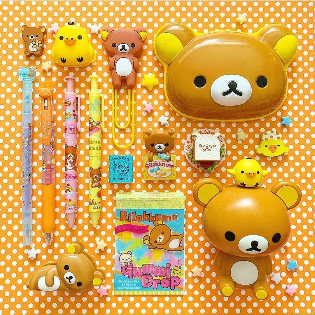 Rilakkuma US（リラックマ）さんのインスタグラム写真 - (Rilakkuma US（リラックマ）Instagram)「@bunnykawaii posted this very cute collection of Rilakkuma stationary! We love making our work and study space extra cute to relieve stress! Which item is your favorite? . . . #rilakkumaus #Rilakkuma #sanx #kawaii #stationary #リラックマ #サンエックス」10月5日 3時30分 - rilakkumaus