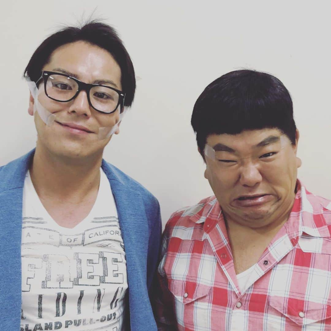 狩野英孝さんのインスタグラム写真 - (狩野英孝Instagram)「東北魂の収録。 サンド伊達さんと、とある芸人のモノマネ。 わかります？？ 結果は近日オンエアで公開。。 僕が似てなさすぎ‥」10月5日 3時49分 - kano9x