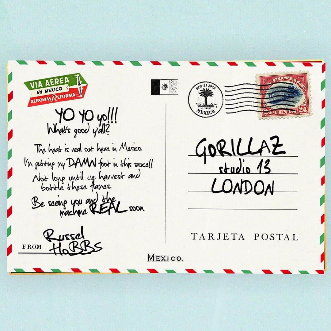 Gorillazさんのインスタグラム写真 - (GorillazInstagram)「Wish you were here, Russel!」10月5日 4時22分 - gorillaz