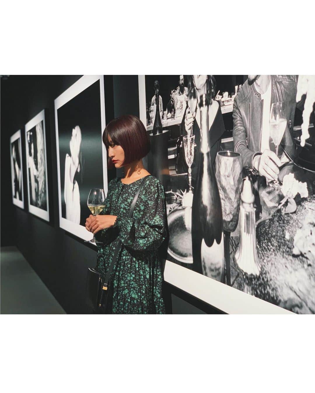 森摩耶さんのインスタグラム写真 - (森摩耶Instagram)「A LENNY KRAVITZ PHOTO EXHIBITION Inspired by Domperignon OPENING RECEPTION PARTY へ🍸 レニークラヴィッツの写真展が原宿で開催されています。是非🥂」10月5日 10時47分 - maya_mori