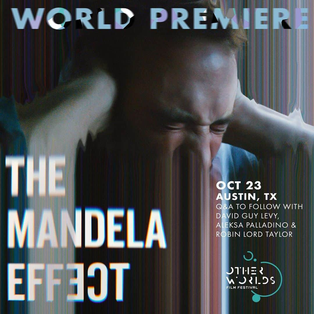 ロビン・ロード・テイラーさんのインスタグラム写真 - (ロビン・ロード・テイラーInstagram)「If you’re in the Austin area 10/23, come to the world premiere of #TheMandelaEffectMovie! I would love to see you there! Link in bio for tickets!」10月5日 7時01分 - robinlordtaylor