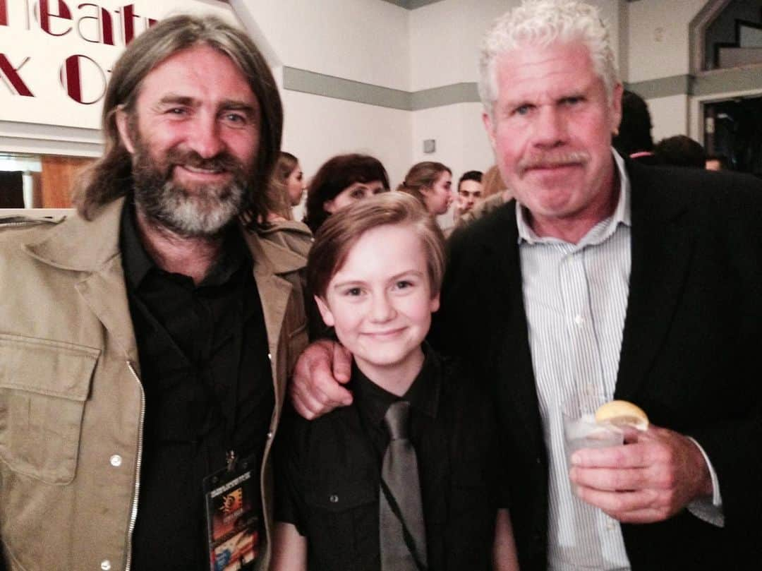 メジャー・ドッドソンさんのインスタグラム写真 - (メジャー・ドッドソンInstagram)「Four years ago today I was with these two fine gentlemen for a screening of @desiree_film @perlmutations @rossc333 #fbf #dermaphoria #ronperlman #craigclevenger #josephmorgan #majordodson #rossclarkeduo」10月5日 7時49分 - major_dodson