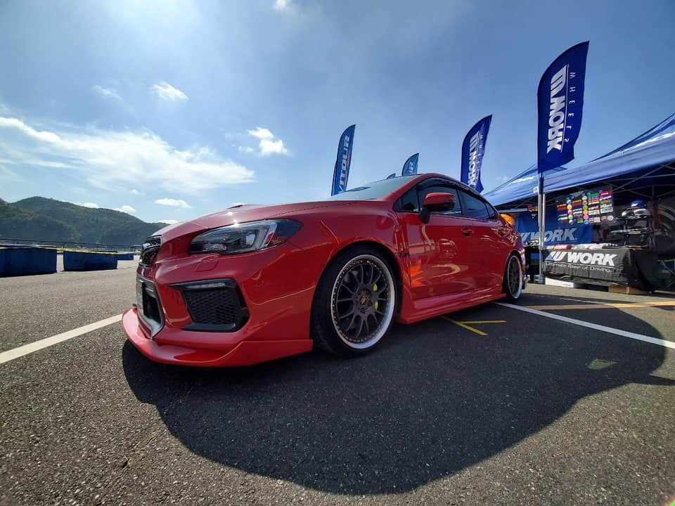 WORKさんのインスタグラム写真 - (WORKInstagram)「@motorgames @formuladjapan  Round.5  WORK Wheels Japan booth @krcmodified  SUBARU WRX VAB VS TX  #workwheels #workwheelsjapan #artofwheel #drift #formuladriftjapan」10月5日 10時59分 - workwheelsjapan