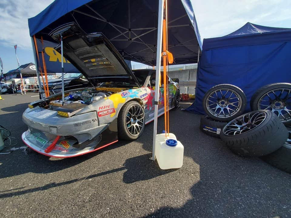 WORKさんのインスタグラム写真 - (WORKInstagram)「@motorgames @formuladjapan  Round.5  WORK Wheels Japan booth @krcmodified  SUBARU WRX VAB VS TX  #workwheels #workwheelsjapan #artofwheel #drift #formuladriftjapan」10月5日 10時59分 - workwheelsjapan