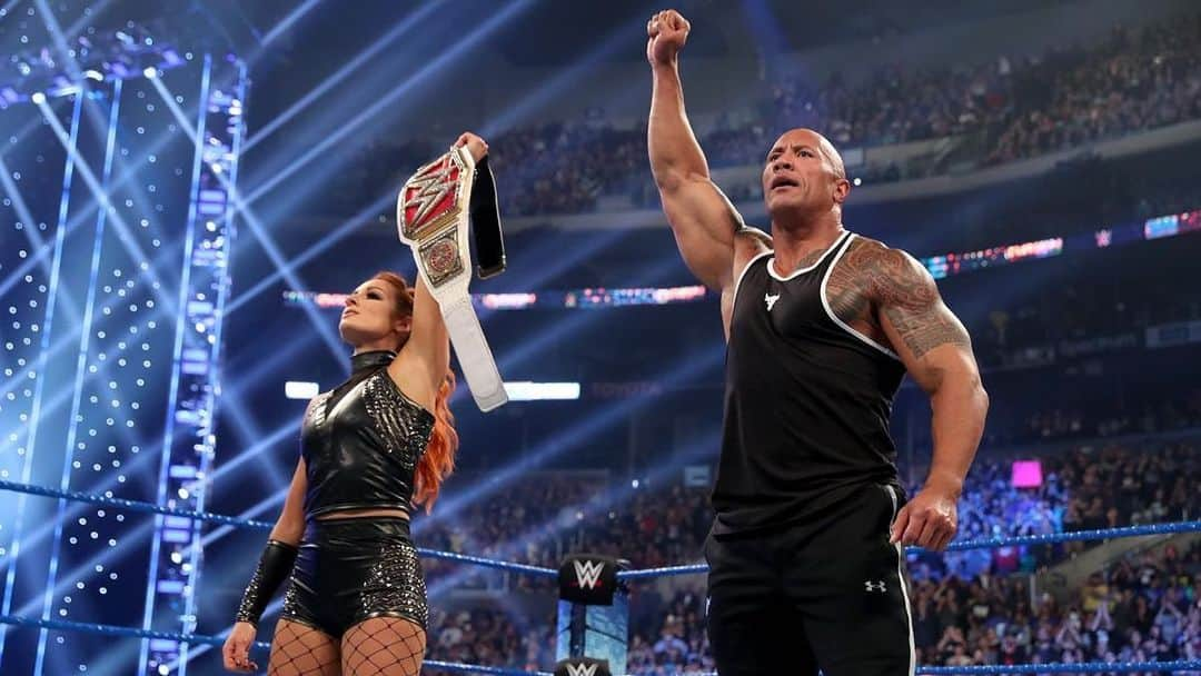 レベッカ・ノックスさんのインスタグラム写真 - (レベッカ・ノックスInstagram)「The People’s Champ and The Man of the People」10月5日 11時07分 - beckylynchwwe