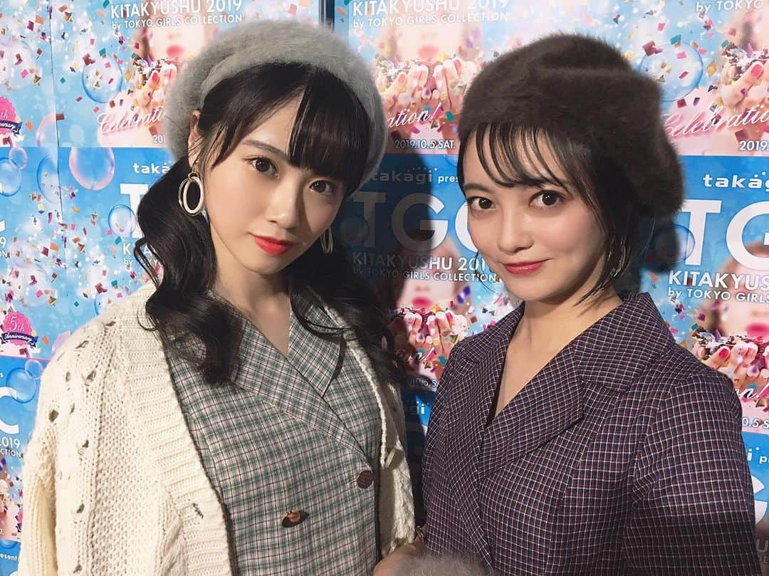 STU48さんのインスタグラム写真 - (STU48Instagram)「* オフショット❤︎❤︎❤︎ * * #STU48 #中村舞 #NakamuraMai #田中皓子 #TanakaKouko #TGC #TGC北九州 #tokyogirlscollection  #17kg #イチナナキログラム #秋冬コーデ  #秋冬ファッション  #オフショット」10月5日 15時12分 - stu48.official