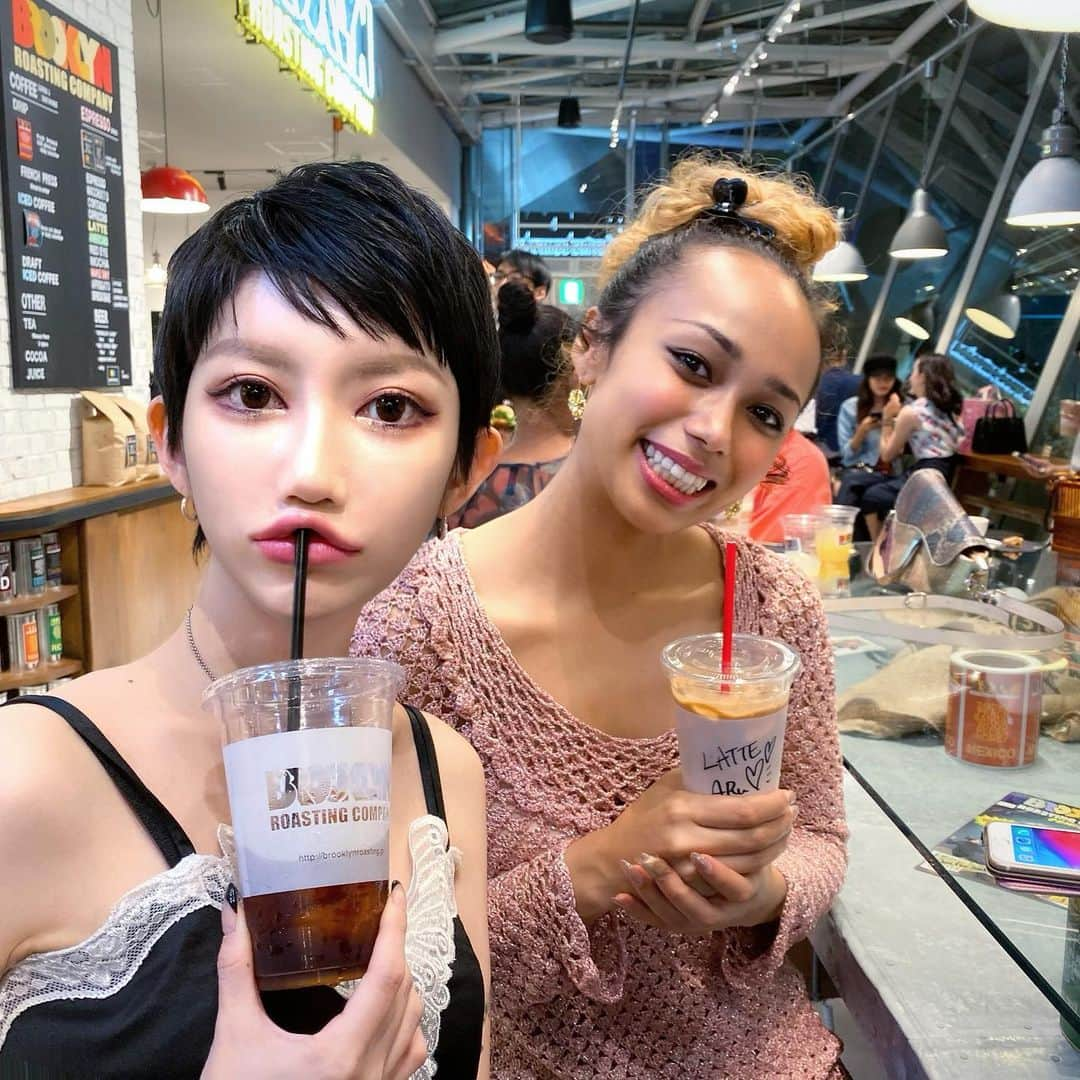 MASAMIさんのインスタグラム写真 - (MASAMIInstagram)「🥤プラザのオープニングパーティー楽しかった🥳#ソニプラ」10月5日 15時52分 - iharamasami