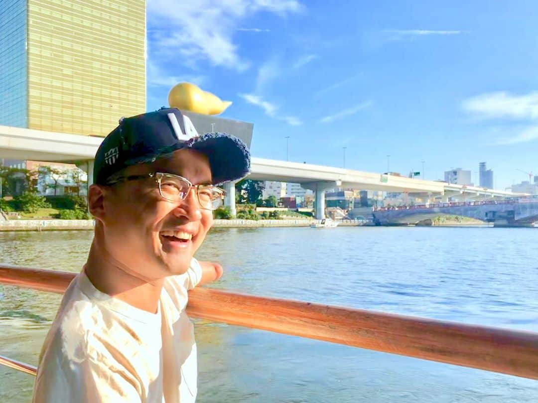 乙武洋匡さんのインスタグラム写真 - (乙武洋匡Instagram)「隅田川ぶらり。  #浅草 #TokyoCruise #東京クルーズ #水上バス #隅田川 #快晴 #青空」10月5日 16時45分 - ototake_official