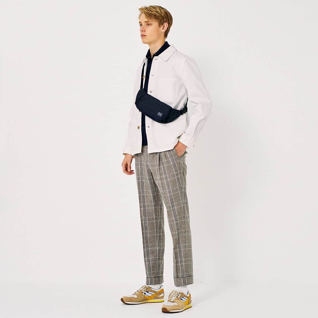 のインスタグラム：「【Autumn Strasburgo Men's 2019】﻿ ﻿ Blouson: #SIVIGLIA﻿ Knit: #CRUCIANI﻿ Pants: #PT01﻿ Bags: #KAPTAINSUNSHINE﻿ Shoes: #REPRODUCTIONOFFOUND ﻿ ﻿ @strasburgomens﻿ #strasburgo #strasburgomens #strasburgolife #autumn #2019 #strasburgoquality #apparel #fashion #mensfashion #gentleman #selectshop #menswear #ストラスブルゴ #ファッション #セレクトショップ #メンズファッション #秋冬 #2019秋冬」