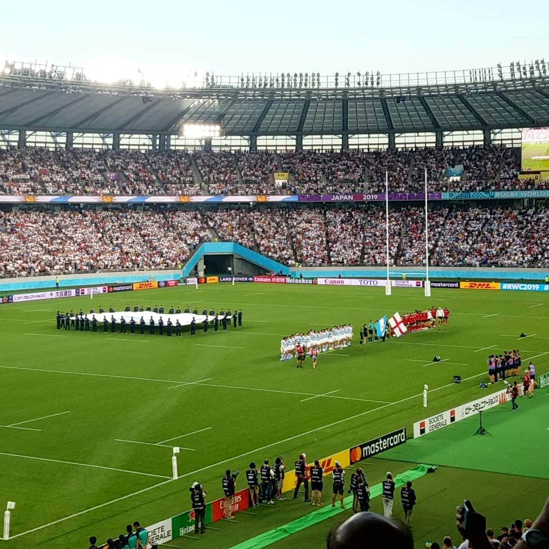 小高亮さんのインスタグラム写真 - (小高亮Instagram)「イングランドvsアルゼンチン！  好勝負必至！  #RWC2019」10月5日 17時02分 - odaka_p