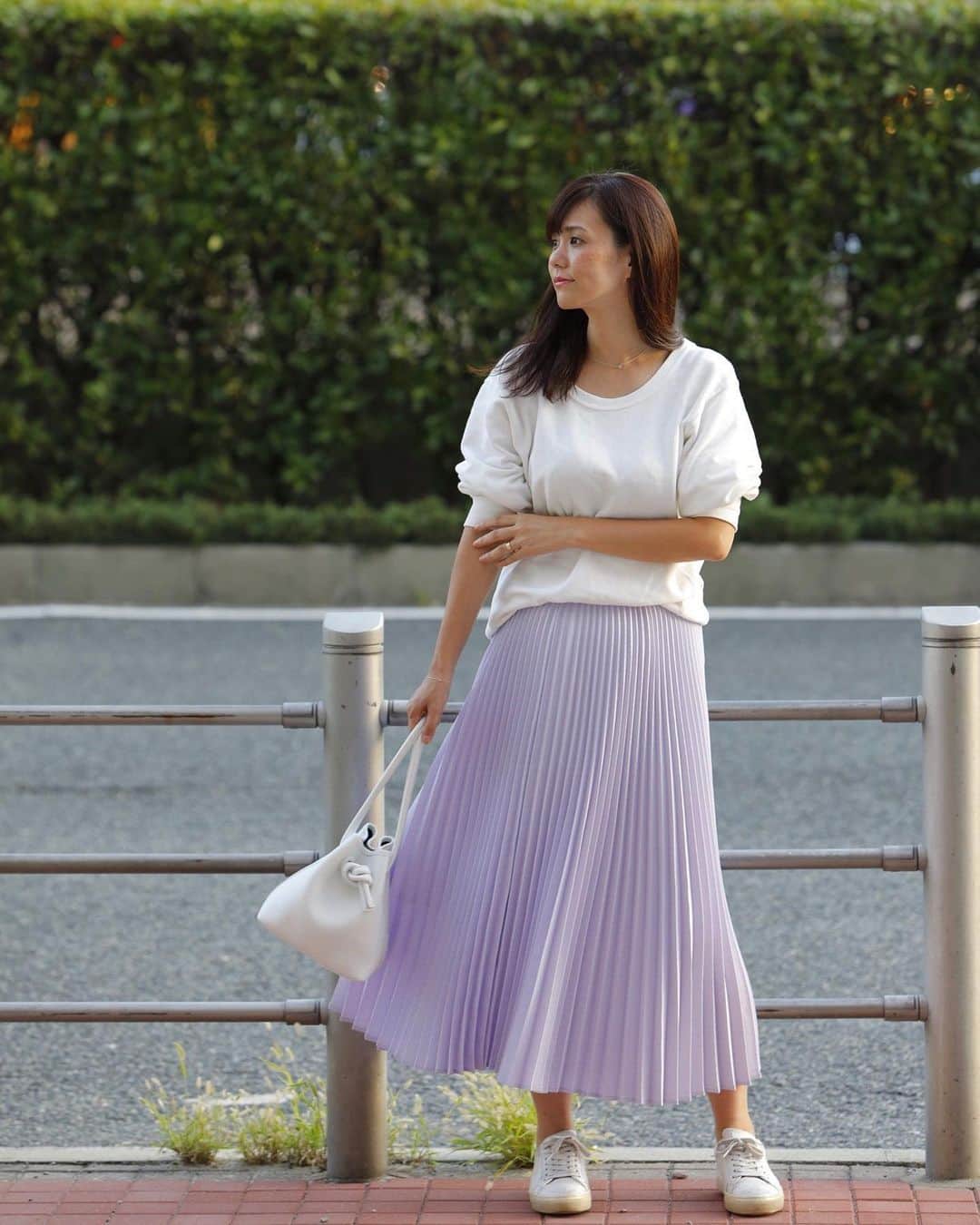 破格値下げ】 Cen myclozette セン プリーツスカート ロング丈 40