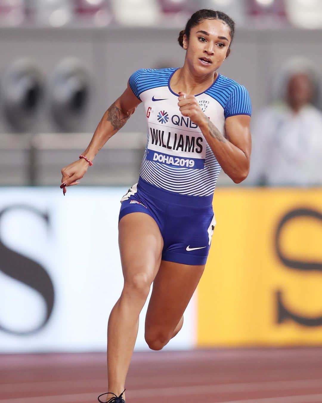 ジョディ・ウィリアムズのインスタグラム：「it’s 4x400 time!!! 🏃🏽‍♀️🏃🏽‍♀️🏃🏽‍♀️🏃🏽‍♀️ we go tonight in heat 2 lane 3 🇬🇧」