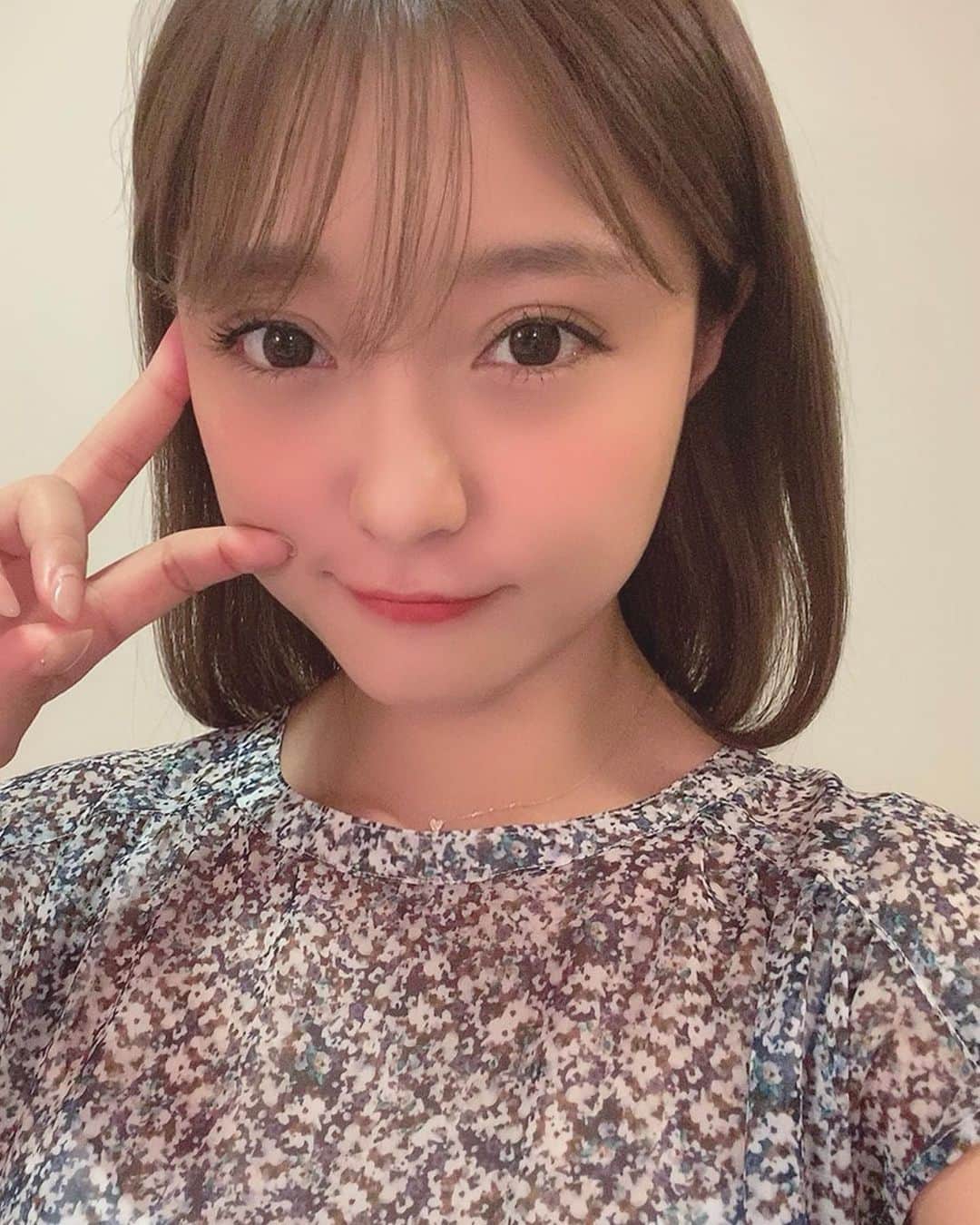 堤ゆきみのインスタグラム：「ORCHESTRA小幡さん（@orchestra_obatashigeo）にカラーしてもらいました❤︎いつも忙しい中ありがとうございます🥰」