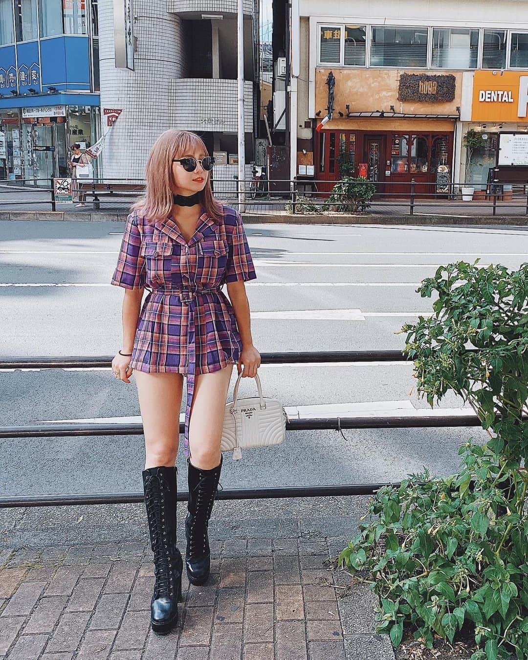 吉澤友貴さんのインスタグラム写真 - (吉澤友貴Instagram)「まだ半袖着れて嬉しいけどブーツも履きたいわがまま😈💘 、 、 👚: @myuno0125 👢: @esperanza_official」10月5日 22時38分 - yuki_yoshizawa_