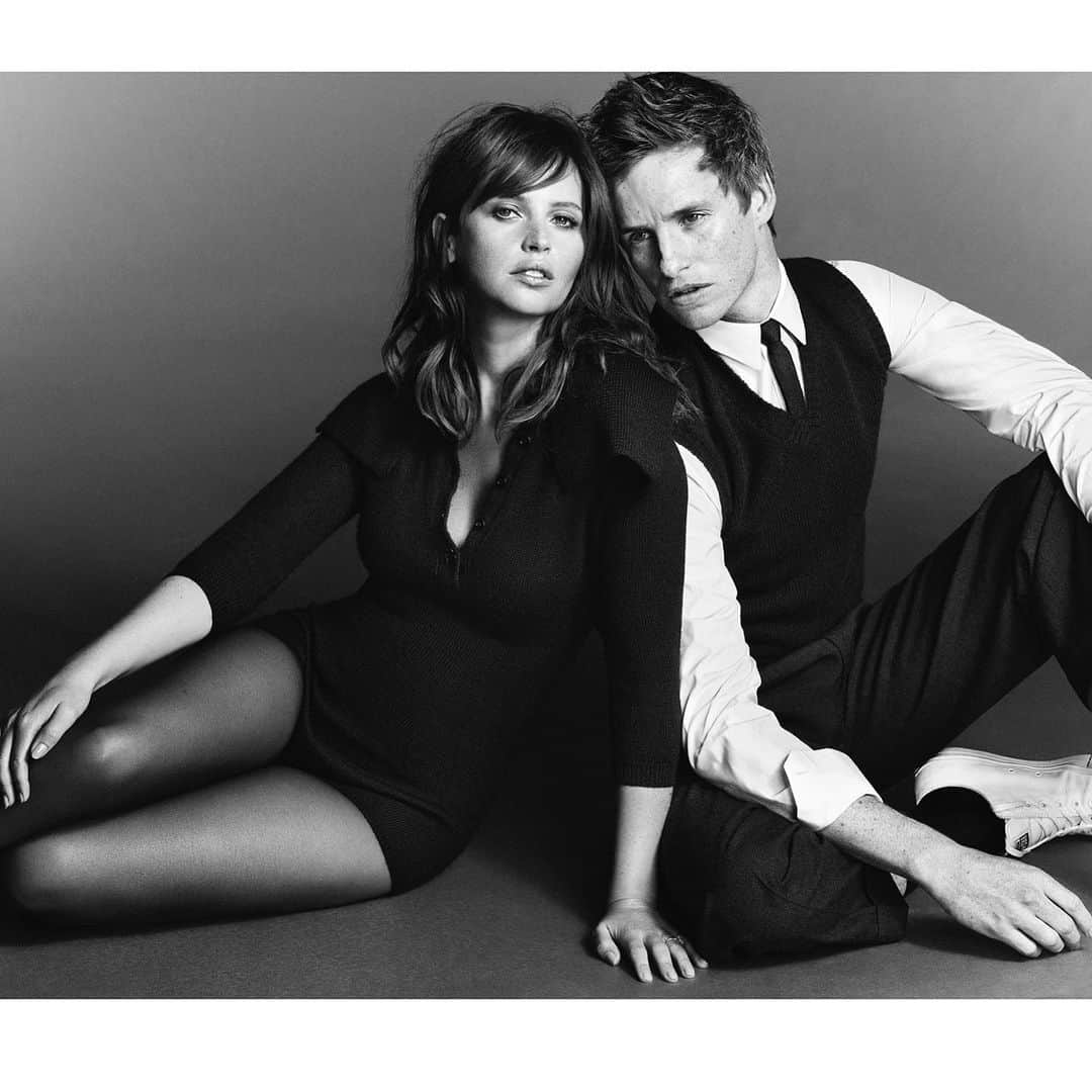 ルイージ&イアンゴさんのインスタグラム写真 - (ルイージ&イアンゴInstagram)「🎈Felicity Jones & Eddie Redmayne 🎈 for @britishvogue @luigiandiango @luigimurenu @kphelan123 @edward_enninful @georgisandev @sophynails @2bmanagement」10月5日 23時27分 - luigiandiango