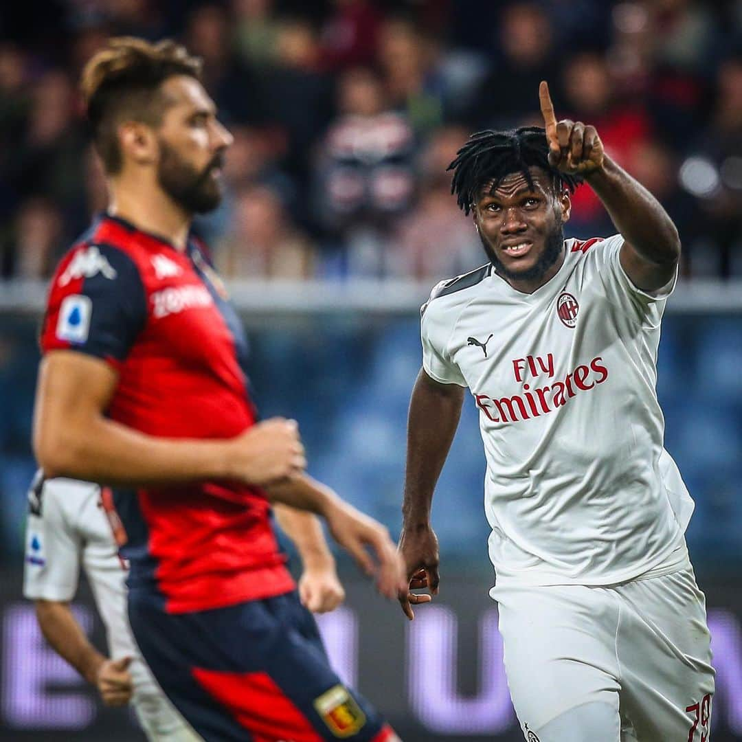 ACミランさんのインスタグラム写真 - (ACミランInstagram)「@franckkessie: ice-cold from the spot ❄️ #GenoaMilan #SempreMilan」10月6日 5時27分 - acmilan