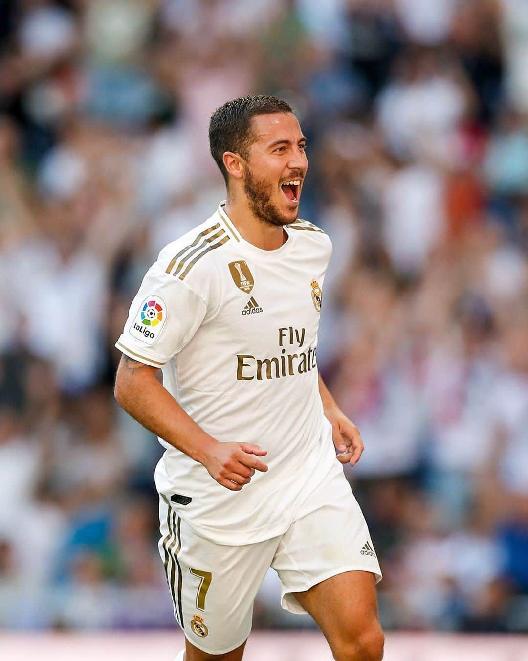 レアル・マドリードさんのインスタグラム写真 - (レアル・マドリードInstagram)「😃⚽ That feeling when you score your first official @RealMadrid goal! - ¡Qué sensación marcar tu primer gol oficial con el @RealMadrid! #RMLiga | #HalaMadrid」10月6日 3時27分 - realmadrid