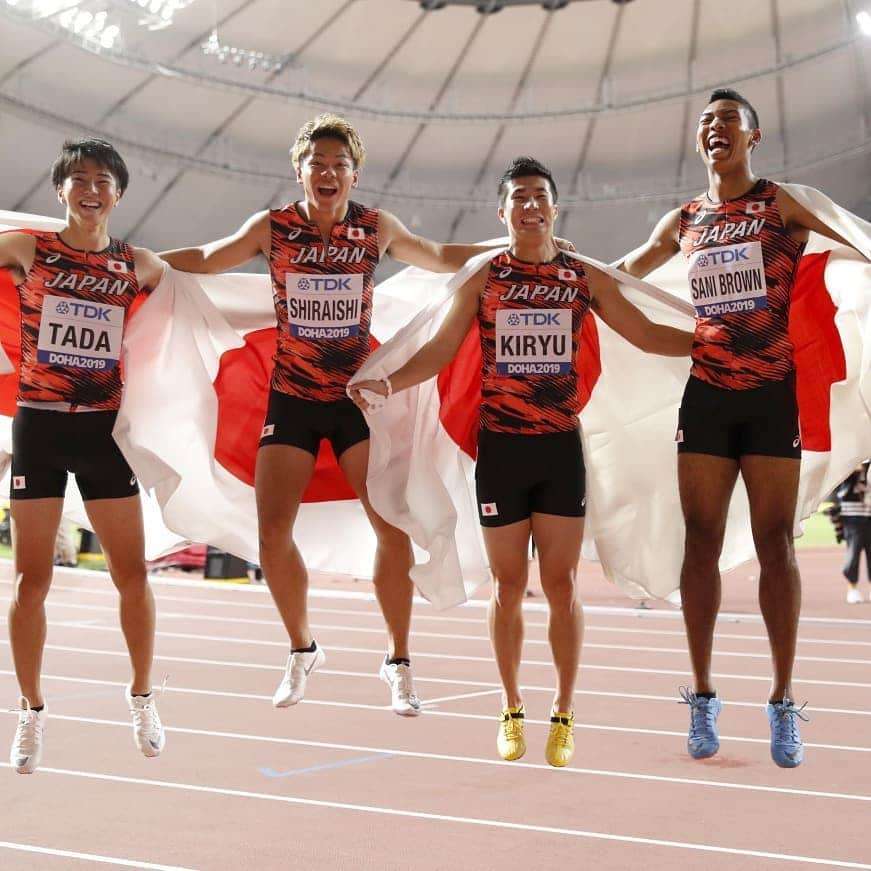 日本陸上競技連盟のインスタグラム