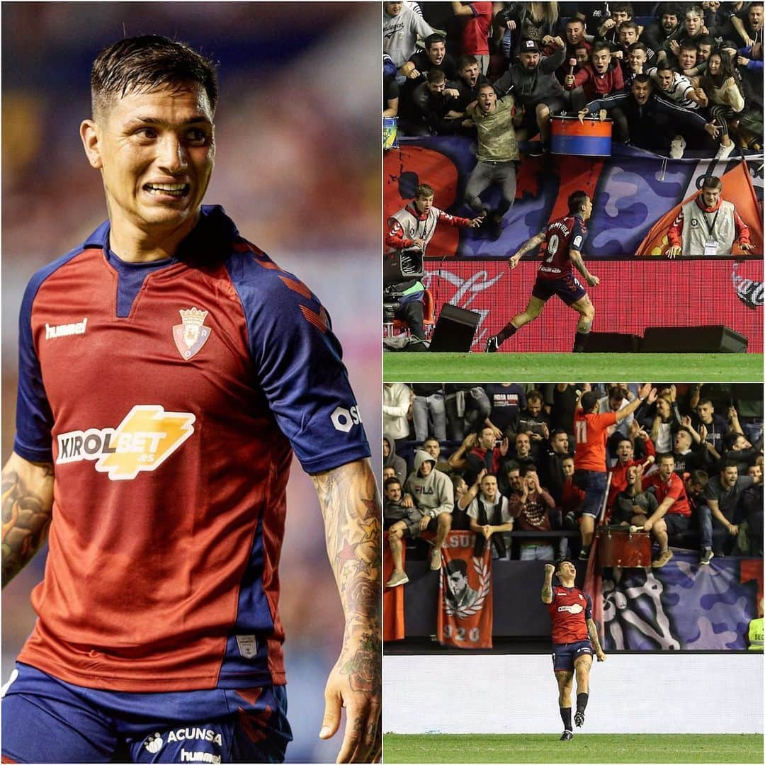 LFPさんのインスタグラム写真 - (LFPInstagram)「🇦🇷 @chimy_avila, THE HERO for @caosasuna again! 😱🕺🏻❤️ • #ChimyAvila #Osasuna #OsasunaVillarreal #LaLigaSantander #LaLiga」10月6日 6時02分 - laliga