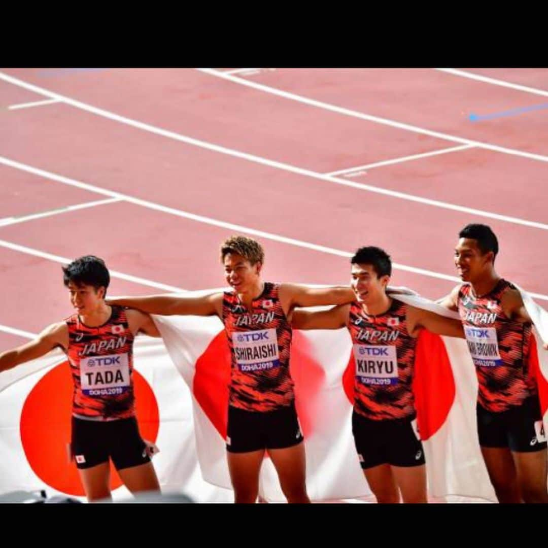 桐生祥秀さんのインスタグラム写真 - (桐生祥秀Instagram)「Good run 🥉  応援ありがとうございました！ 沢山のサポートも ありがとうございました！  桐生祥秀これにて2019年の シーズン終わり。  #世界陸上2019ドーハ  #4×100m」10月6日 8時41分 - kiryu1215