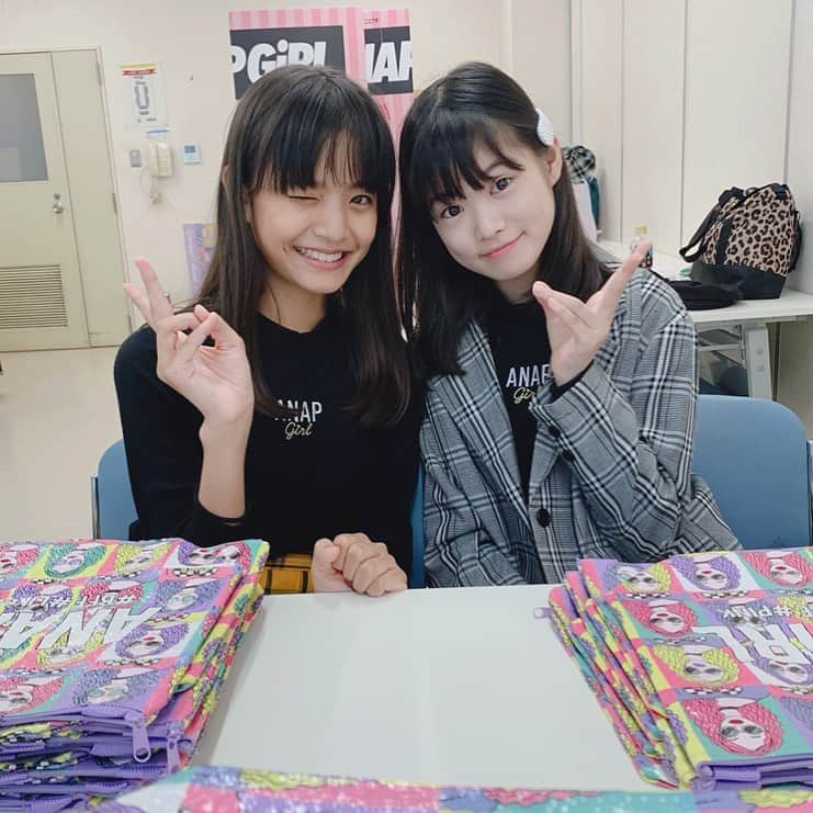 ニコ☆プチのインスタグラム：「﻿ 今日はイオンモール鈴鹿でアナップ ガールのイベントだよー！！﻿ ﻿ 初！三重県でのイベント！﻿ 初！アナップ ガールイベント！﻿ 初！ちゃまブランドイベント！﻿ 初！ミヅキイベント！﻿ ﻿ はじめてづくしで楽しみすぎる〜💕﻿ ﻿ ﻿ お近くのコは、遊びに来てねーー😘﻿ ﻿ ﻿ #ニコプチ﻿ #アナップガール﻿ #アナップガールパーティー #イオンモール鈴鹿﻿ #丸山真亜弥﻿ #美月﻿」